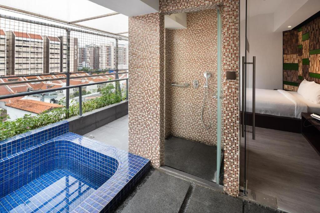 A Hotel Dickson Singapura Exterior foto